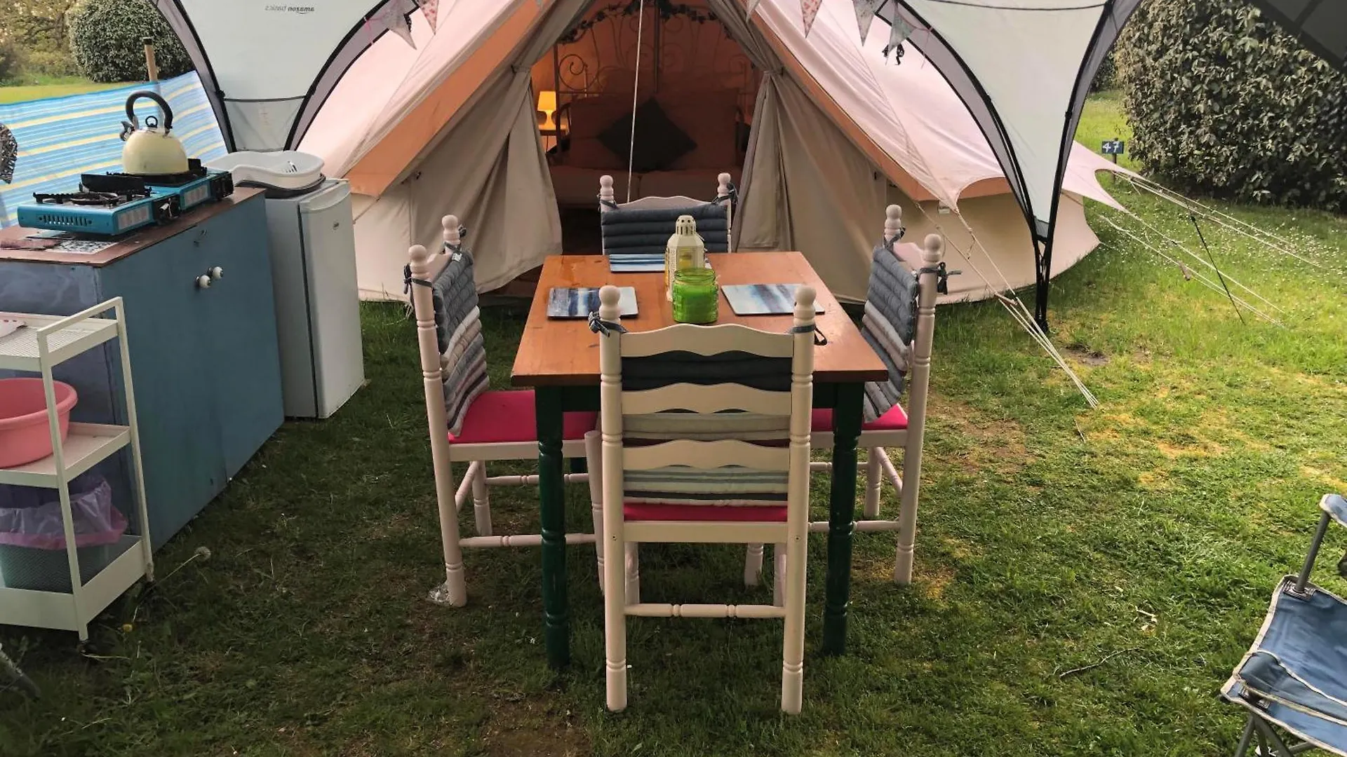 Campsite Beaurepaire Bell Tent Commana France